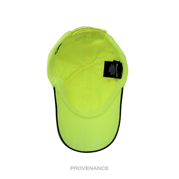 🔴 Balenciaga Soccer Crest Embroidered Logo Cap - Neon - Picture 7 of 12